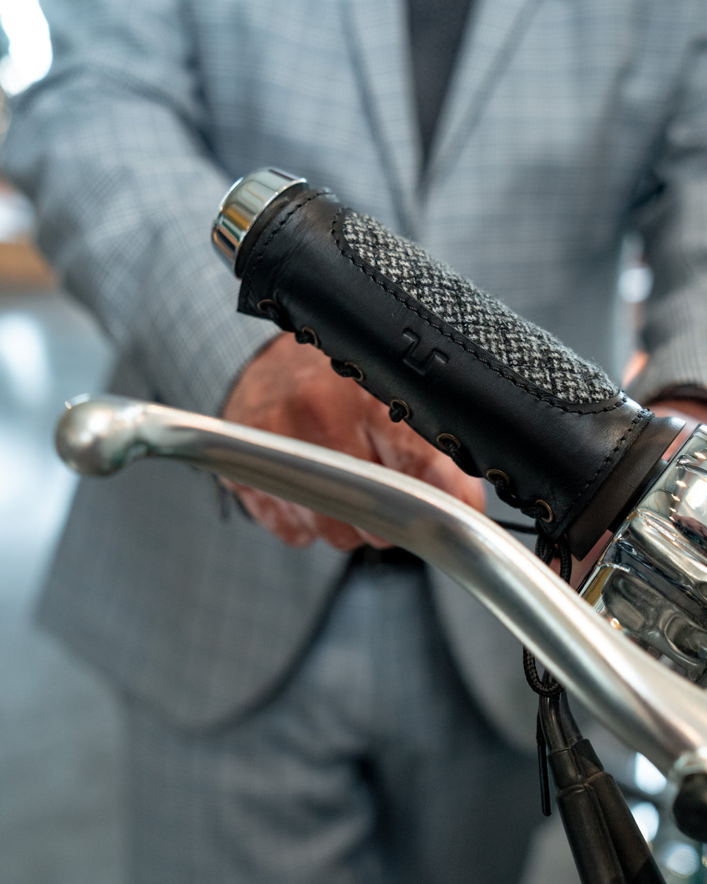 DGR x Trip Machine Haberdash Motorcycle Grips
