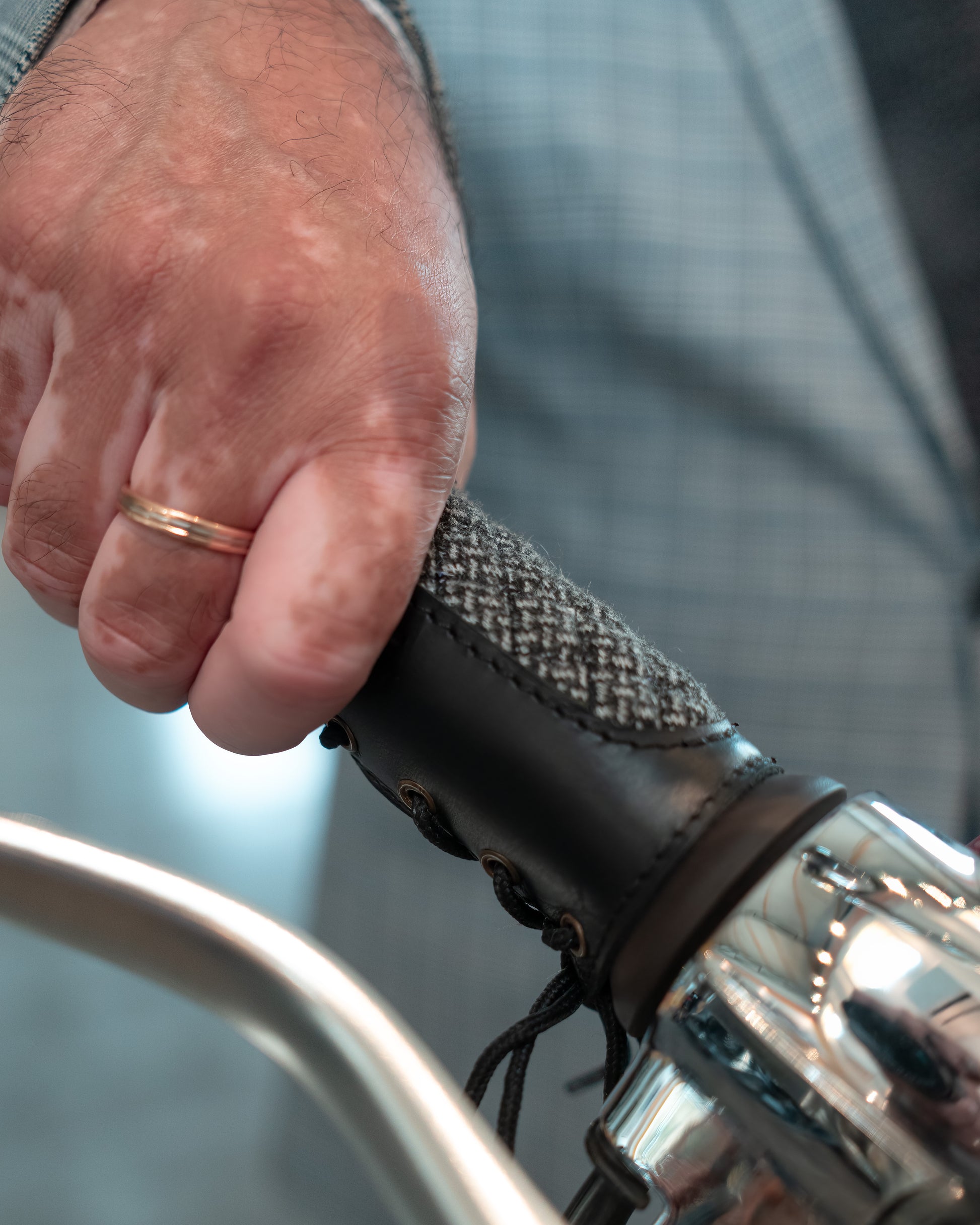 DGR x Trip Machine Haberdash Motorcycle Grips