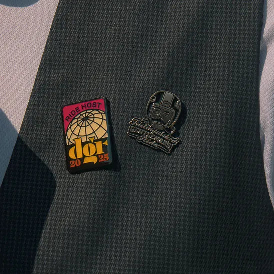 DGR Silversteed Pin featuring a detailed silver horse design with intricate mane and tail accents.