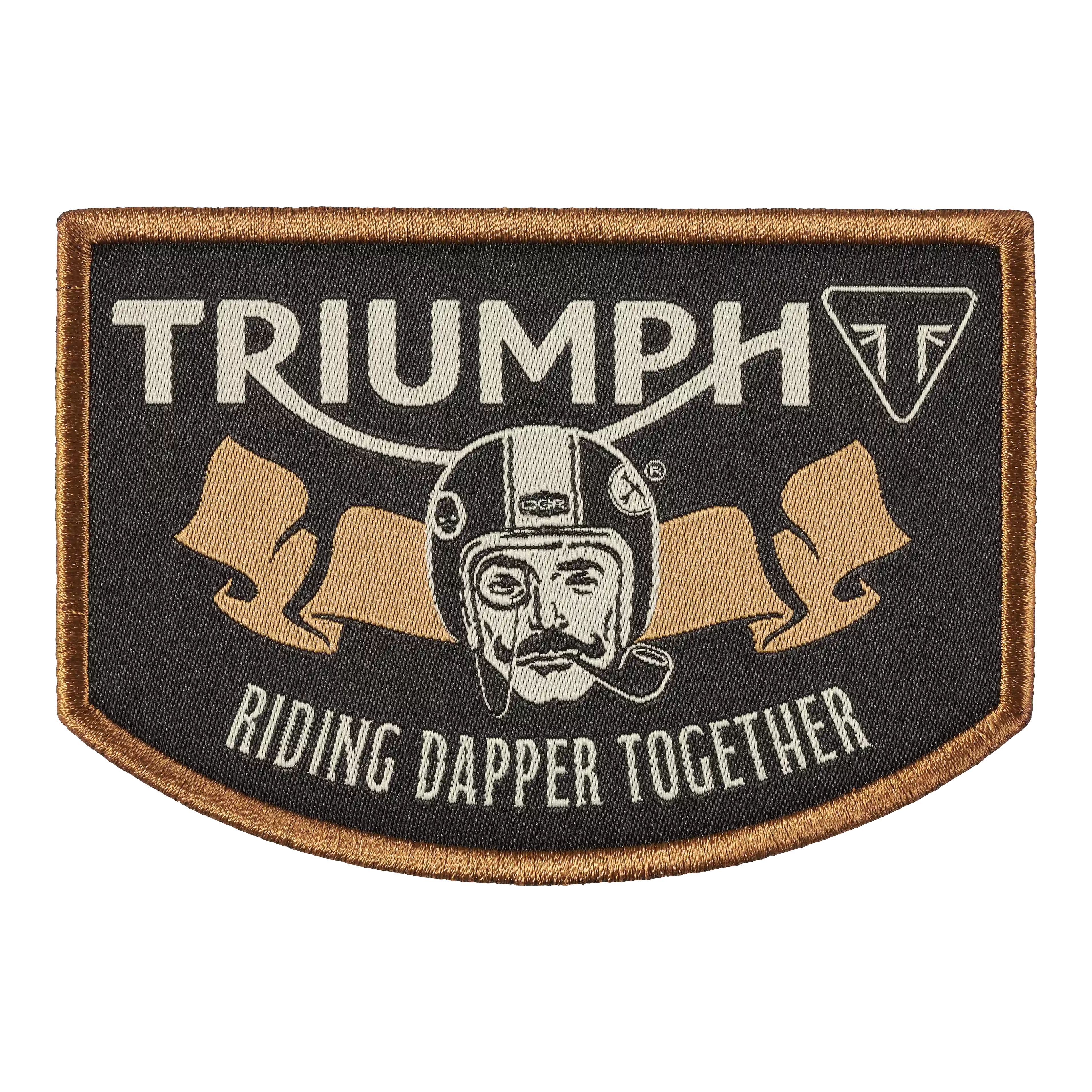 Floyd DGR Badge featuring a vintage-style design with bold lettering and a classic color scheme.