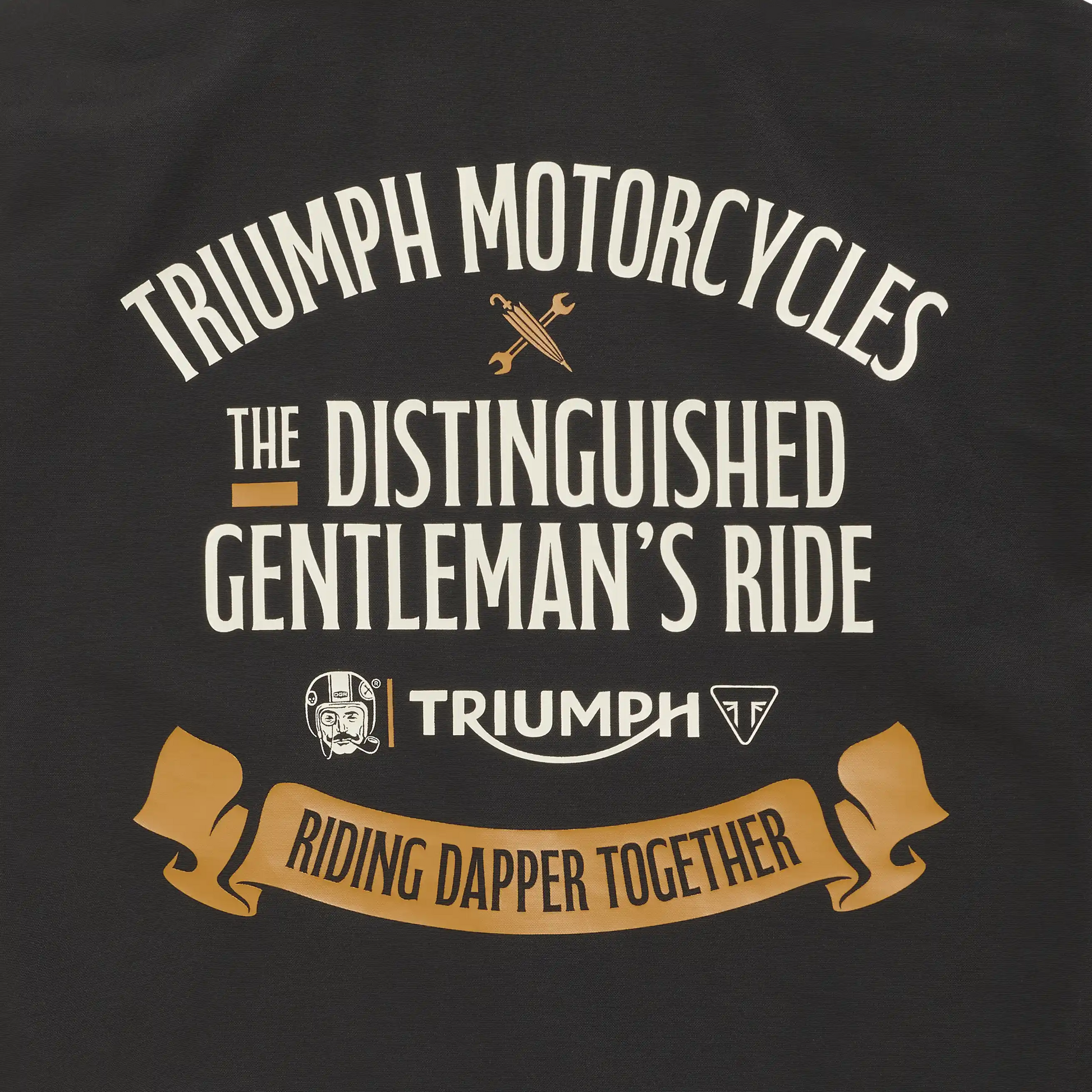 Harold DGR Jacket in dark fabric with a zip front, high collar, and subtle stitching details.