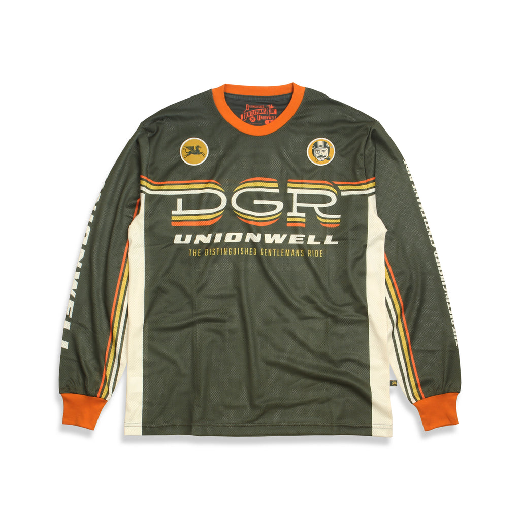 Uw X Dgr Moto Jersey Green