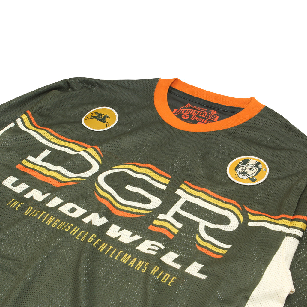 UW X DGR Moto Jersey Green