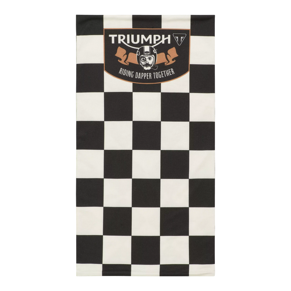 Samuel DGR Neck Tube in dark gray with subtle texture, designed for versatile outdoor and casual wear.